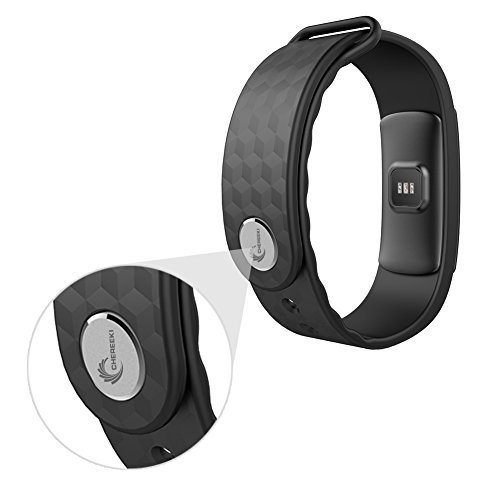 CHEREEKI Fitness Tracker Bluetooth 4.0 Monitor di frequenza cardiaca Braccialetto Intelligente